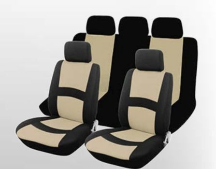 כיסויי מושבים (ריפודים) אוניברסליים מבד ל־5 מקומות – אביב בז'
