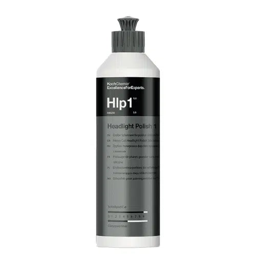Hlp1 HeagLight polish 1 פוליש פנסים מחוספס ללא סיליקון שלב 1