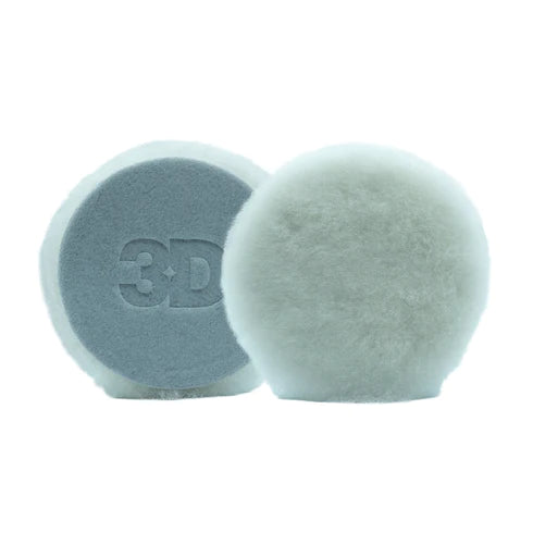 3D K-WW6 – פרווה לבנה גסה לחיתוך צבע 6"