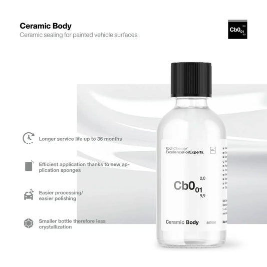 Ceramic Body  Cb0.01 ציפוי נאנו קרמי
