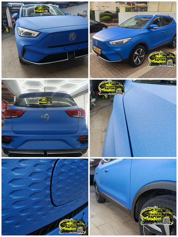 MG ZS blue raptor