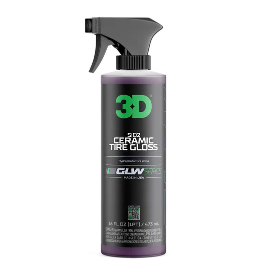 חומר טיפוח צמיגים קרמי מבריק 3D 352 – GLW SiO2 CERAMIC TIRE GLOSS