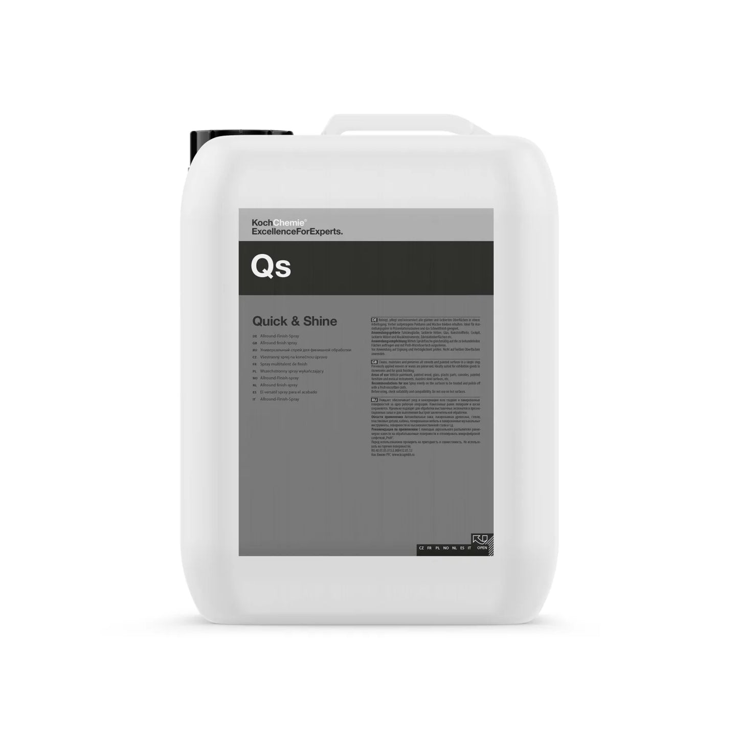 Qs | נוזל הברקה מהיר