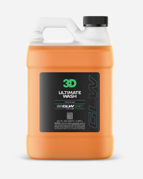 3D GLW Ultimate Wash – שמפו פרימיום לרכב pH ניטרלי