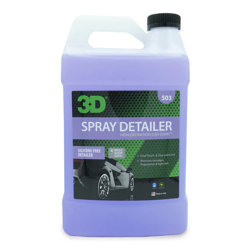 3D 503 Spray Detailer – Non Silicone