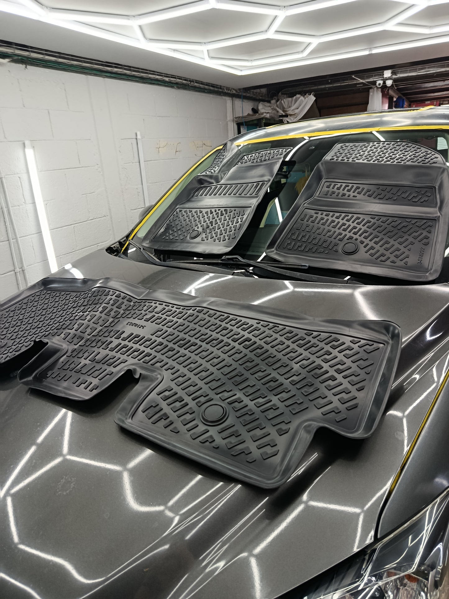 3D Tesla Model 3 2021-2023 Кастомные резиновые коврики по модели авто