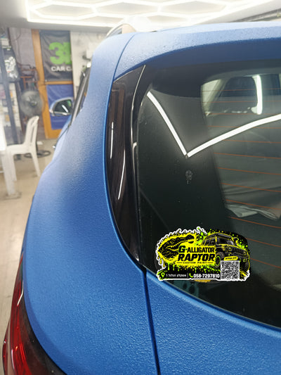 MG ZS blue raptor